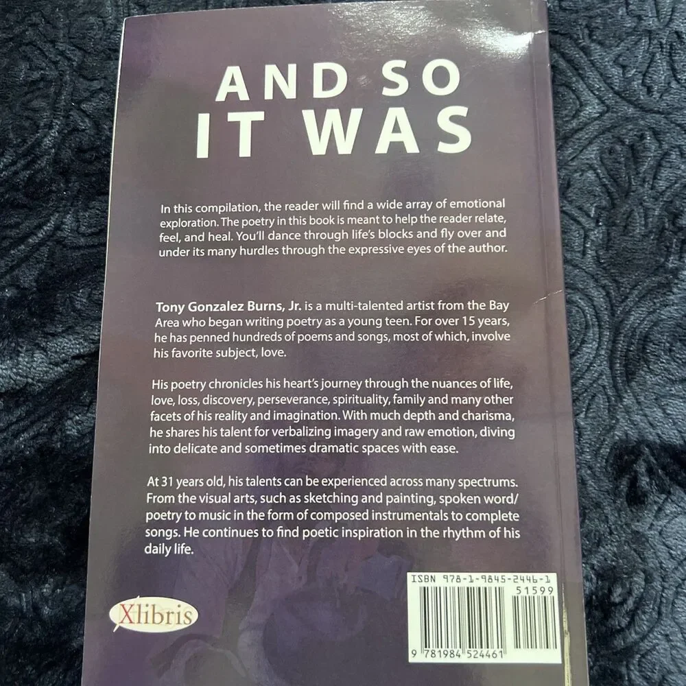 Tony G And So It Was : A Compilation of Emotions (2018, Trade Paperback)